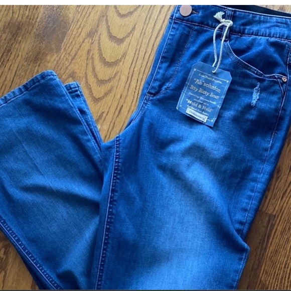 Democracy "Ab"solution Itty Bitty Bootcut SZ 6 Tall NEW - Picture 4 of 5